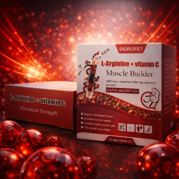 ویال ال-آرژنین با طعم انار